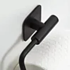 Toalettrullholder enkel sort Colar