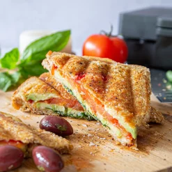 Toastjern med skjellformet plate