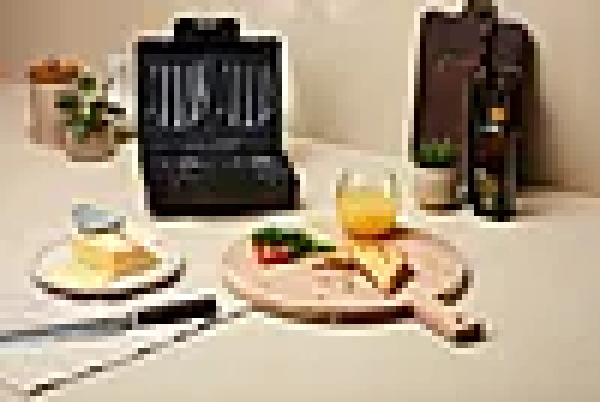 Toastjern med skjellformet plate