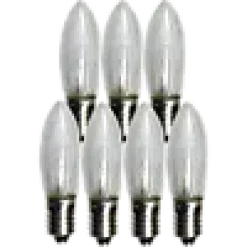 Topplampe universal led 10-55v 0.2w E10 7stk