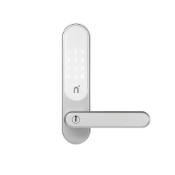 Touch Dørlås Sølv/Hvit