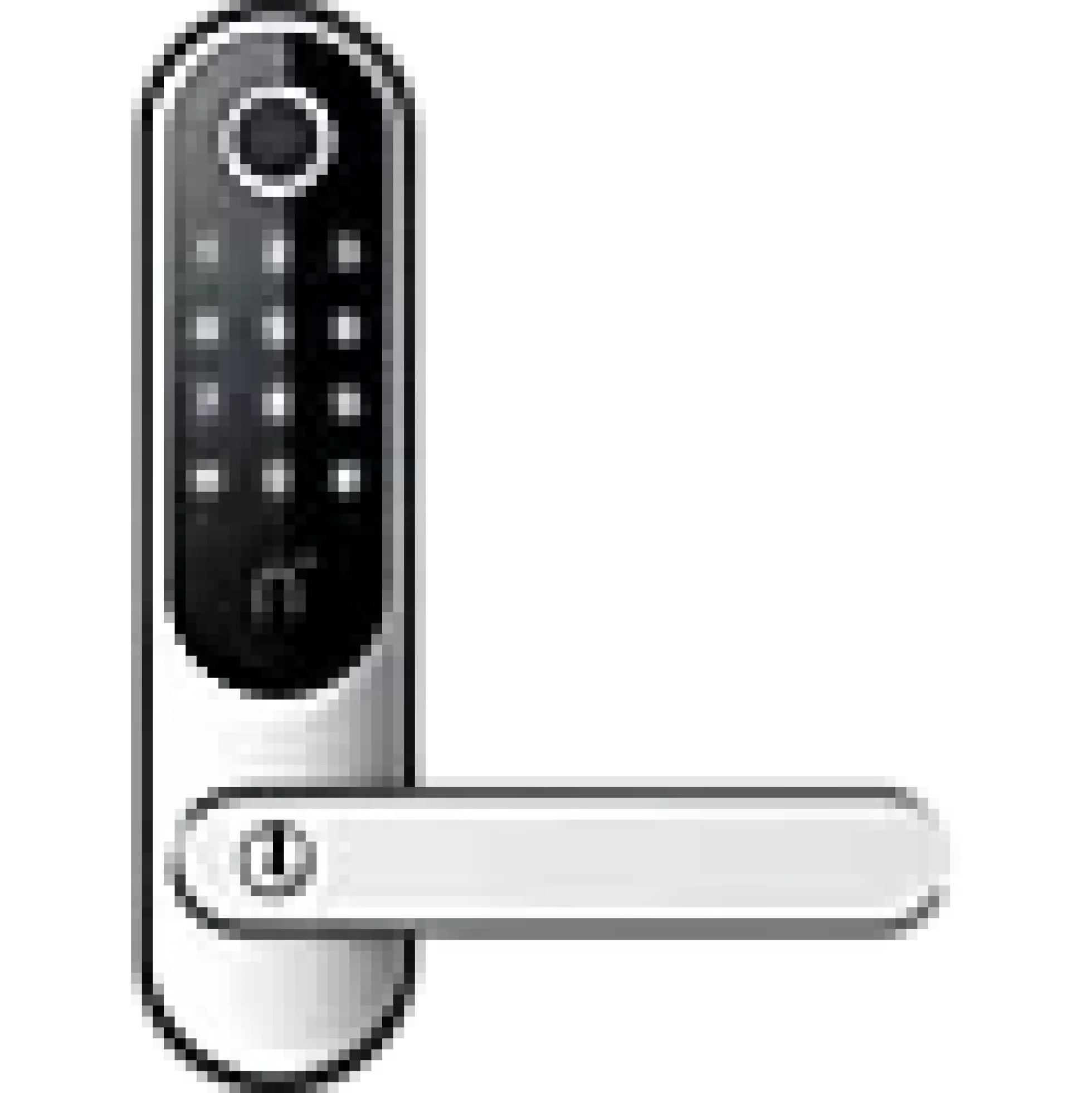 Touch Pro Ultimate Dørlås Sølv