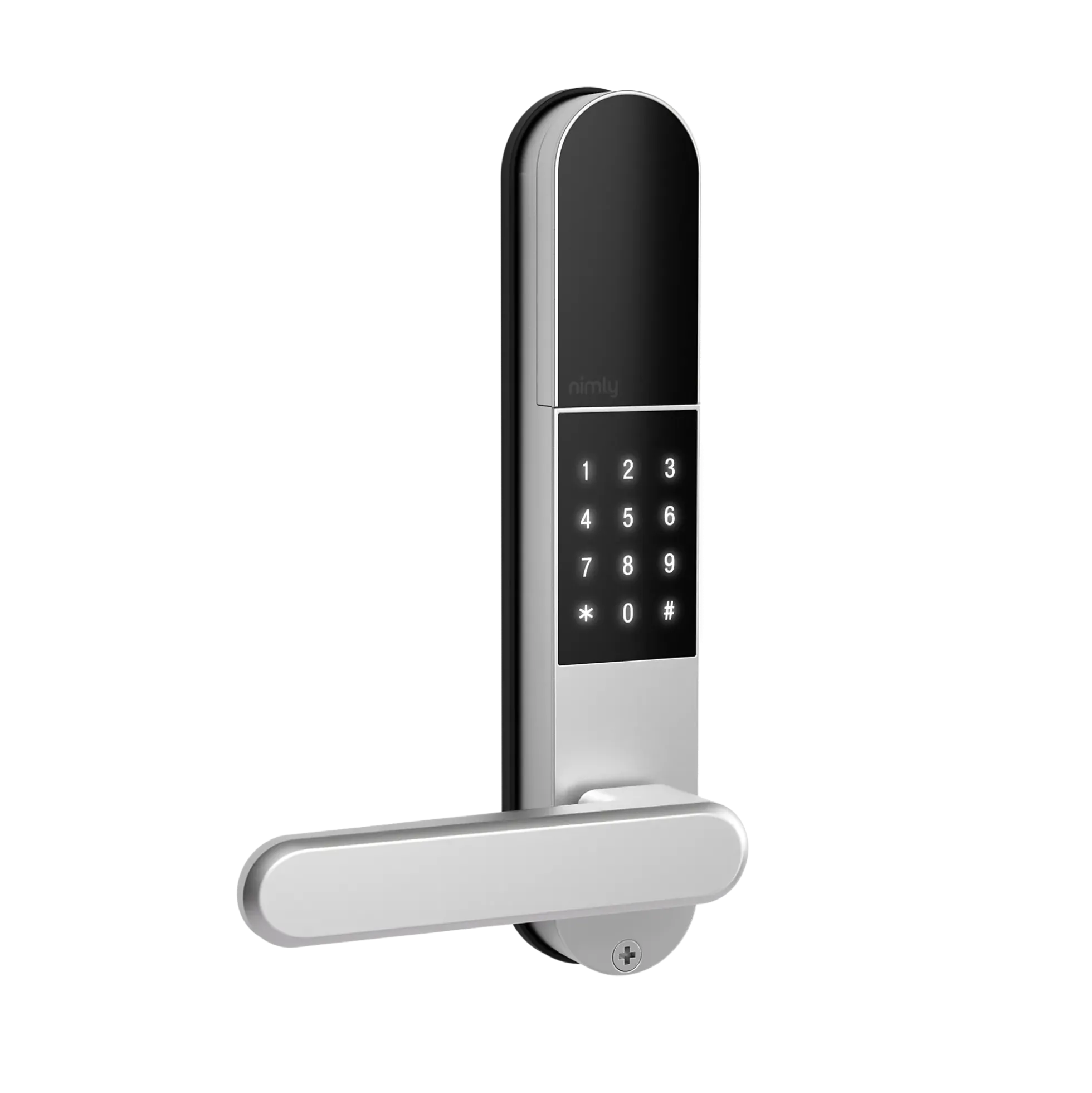 Touch Pro Ultimate Dørlås Sølv