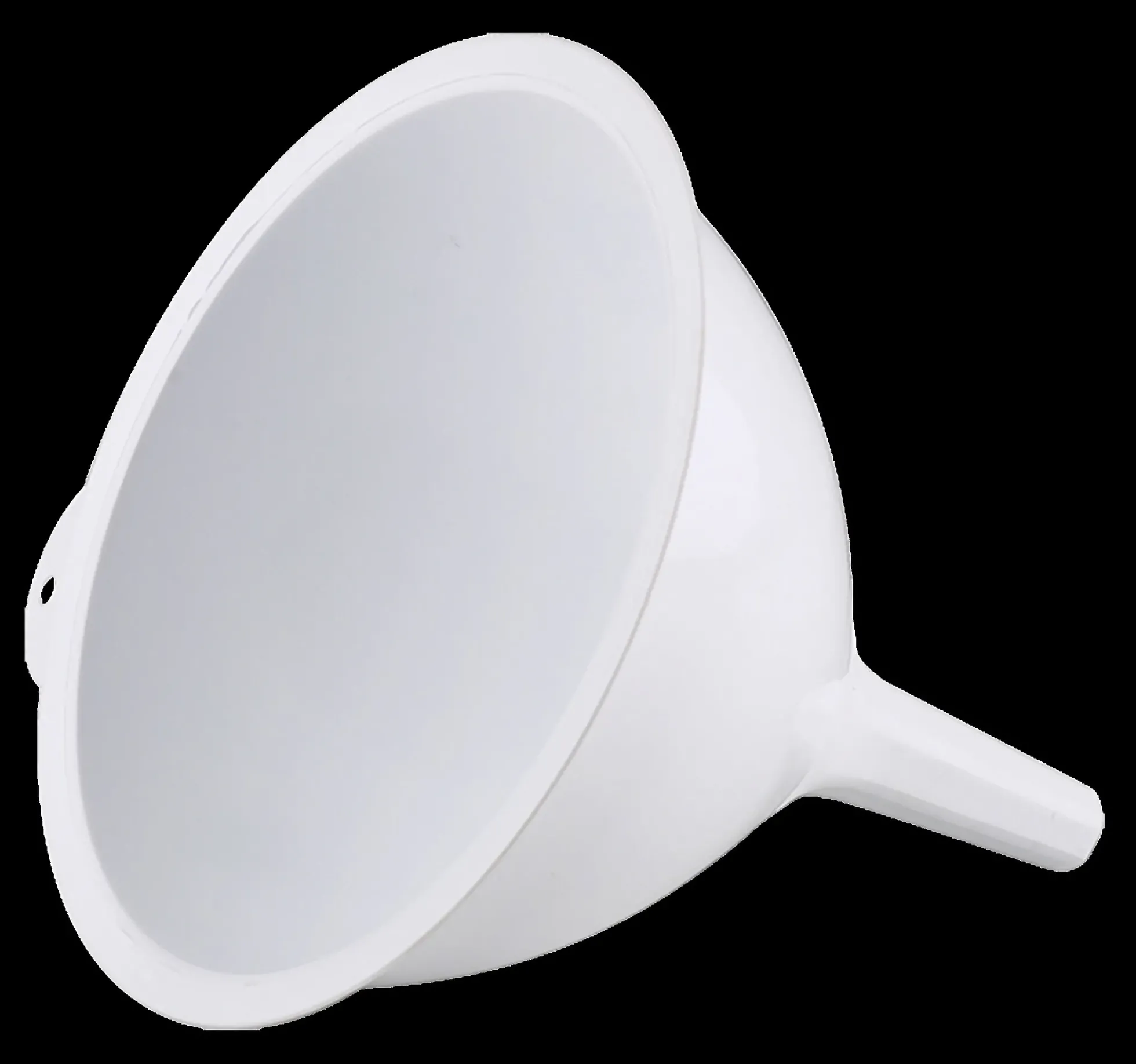 Trakt Plast Hvit 18Cm