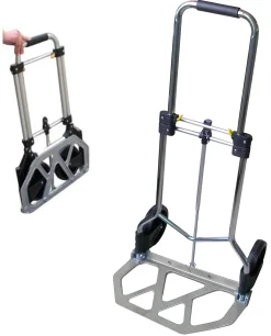 Tralle Sammenleggbar stål og aluminium 90kg
