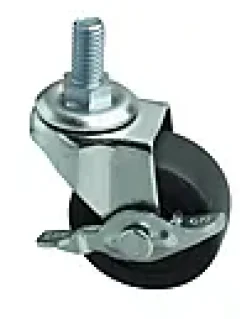 TRANSPORTHJUL Ø50MM M/BOLT OG BREMS