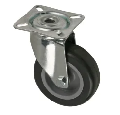 TRANSPORTHJUL Ø75MM M/PLATE