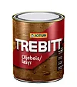 Trebitt oljebeis hvit 0.75l