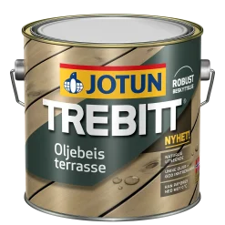 Trebitt oljebeis terrasse gul base 2,7l
