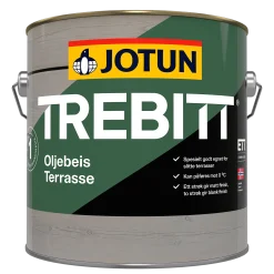 Trebitt oljebeis terrasse gul base 2,7l