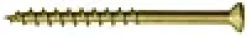 Treskrue senk 3,0x16mm messing