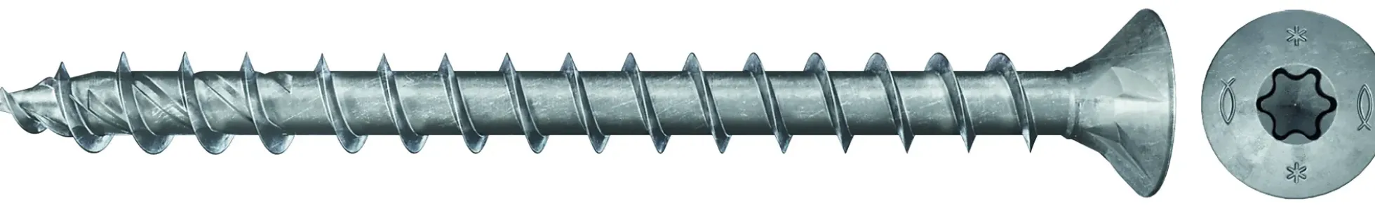 Treskrue Senkhode 4,0xX35mm C5 Utendørs