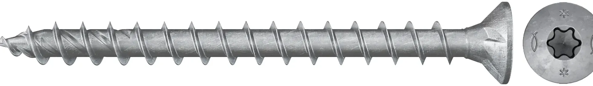 Treskrue Senkhode 4,0xX35mm C5 Utendørs