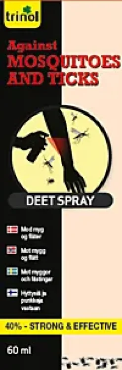 TRINOL DEET SPRAY 40% MYGG OG FLÅTT