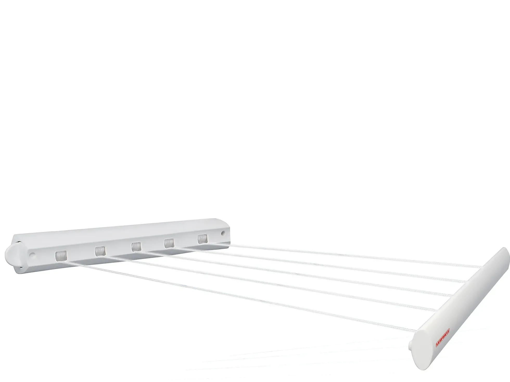 Tørkestativ Veggmontert Rollfix Longline 21m