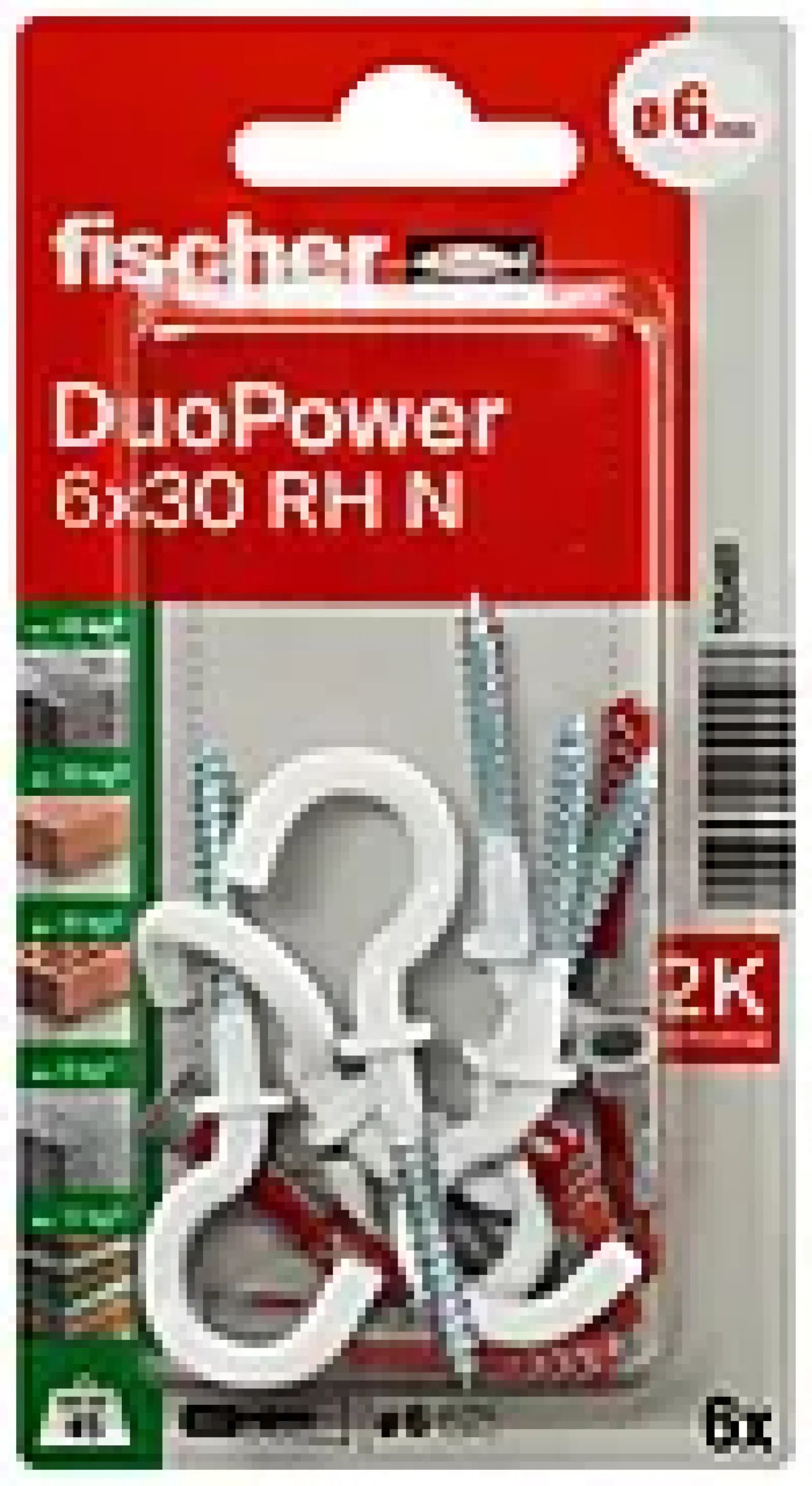 Universalplugg Duopower 6x30mm med krok 6 Stk