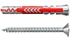 Universalplugg Duopower 6x50 S BK 4stk med skrue