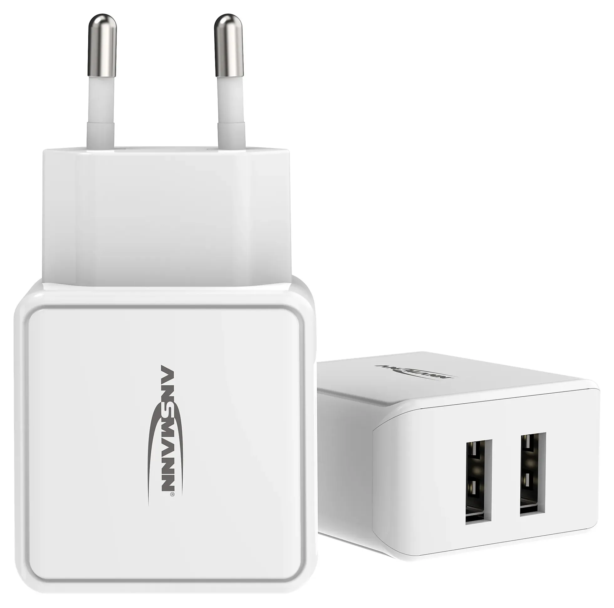 USB-lader 220V 2xUSB/2,4a/12watt
