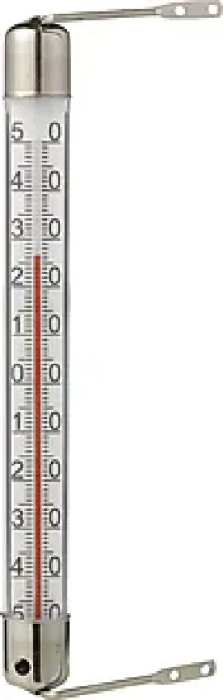 Utetermometer i Stål