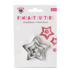 Utstikkere Stjerne 3stk
