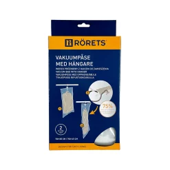 Vakuumpose m/henger 2stk