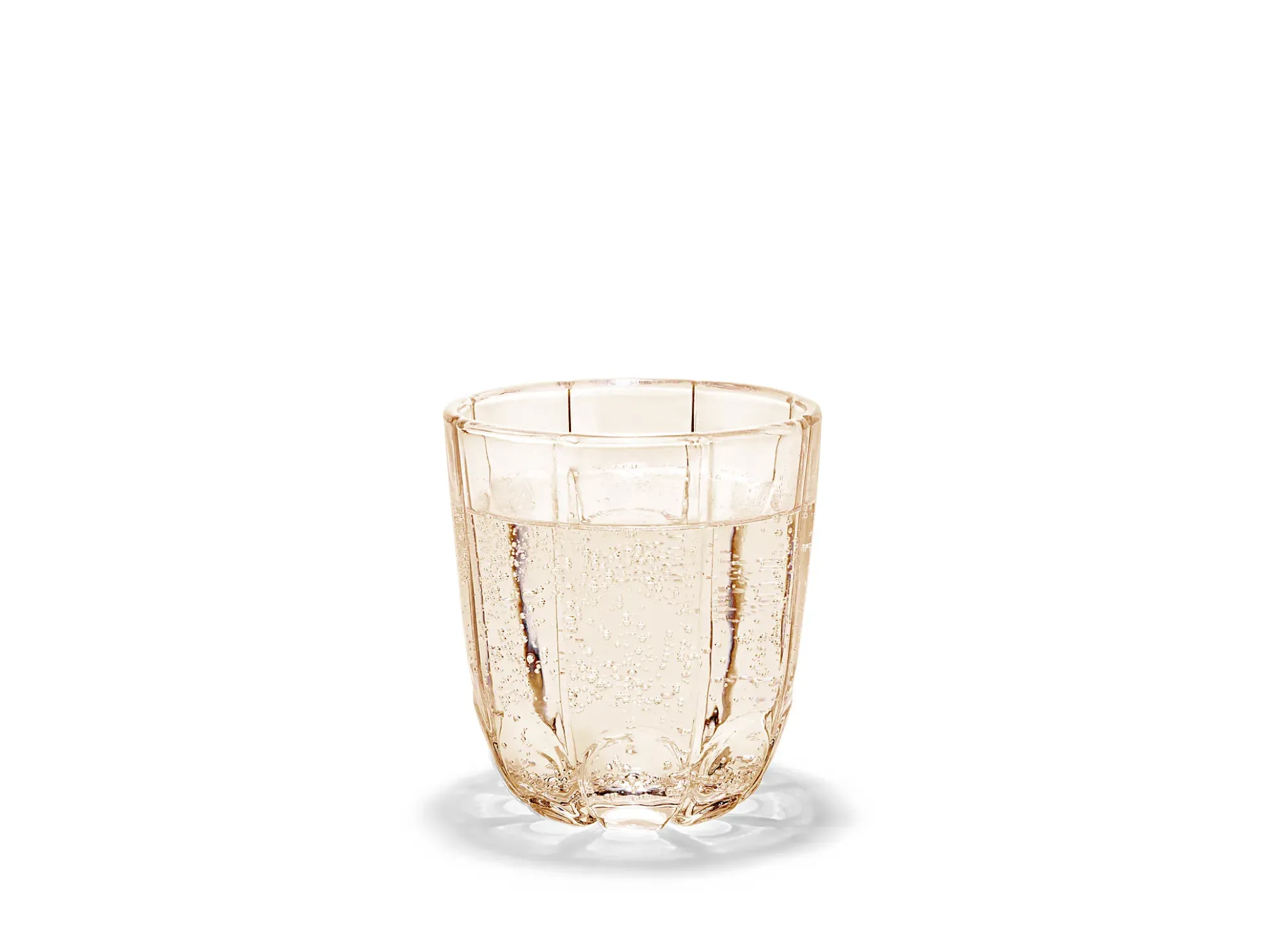 Vannglass Lily Toffee Rose 32cl 2stk
