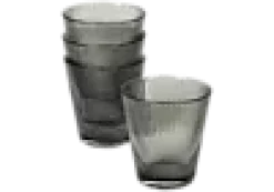 Vannglass munnblåst Smoke 26cl 4stk