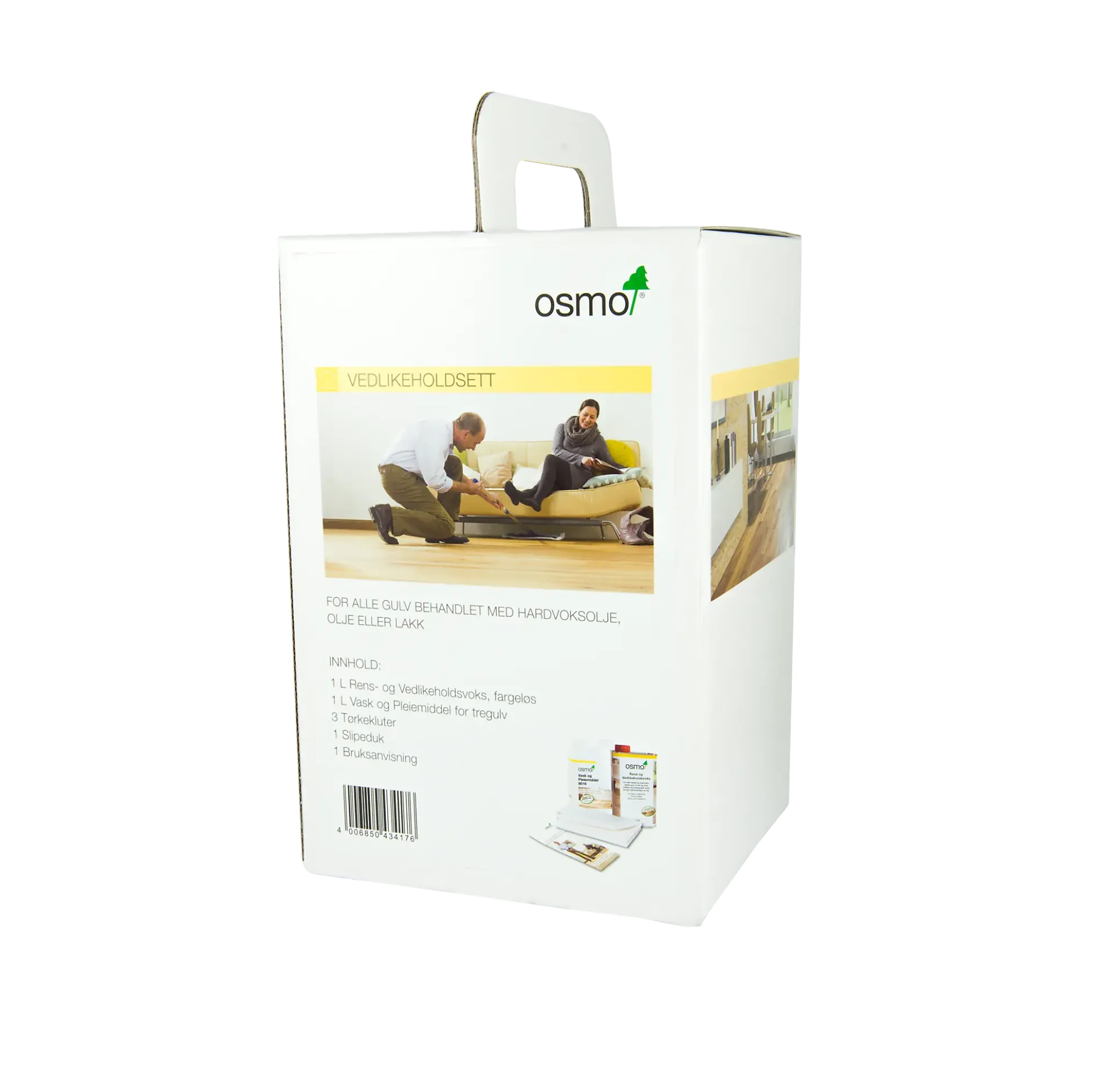 Vedlikeholdspakke 3029 Fargeløs 4 deler