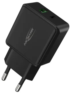 Vegglader 20W 1XUSB-C 1XUSB-A