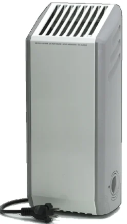 Vegglokk 100mm hvit uten skruer