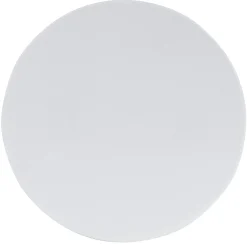 Vegglokk 100mm klikkfeste hvit