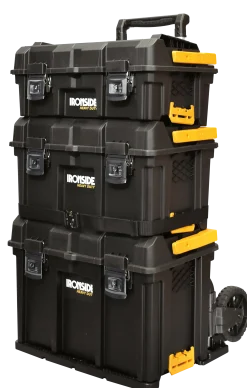 Verktøykassesett Packout 3stk med transporttralle