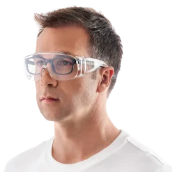 Vernebrille over brille med klar linse