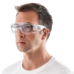 Vernebrille over brille med klar linse