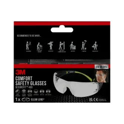 Vernebrille Securefit klar