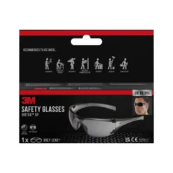Vernebrille Virtua med ripesikker grå linse