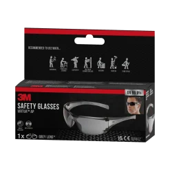 Vernebrille Virtua med ripesikker grå linse
