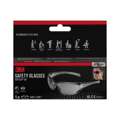 Vernebrille Virtua med ripesikker grå linse