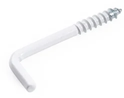 Vinkelskrue hvit epoxy 30mm 6stk