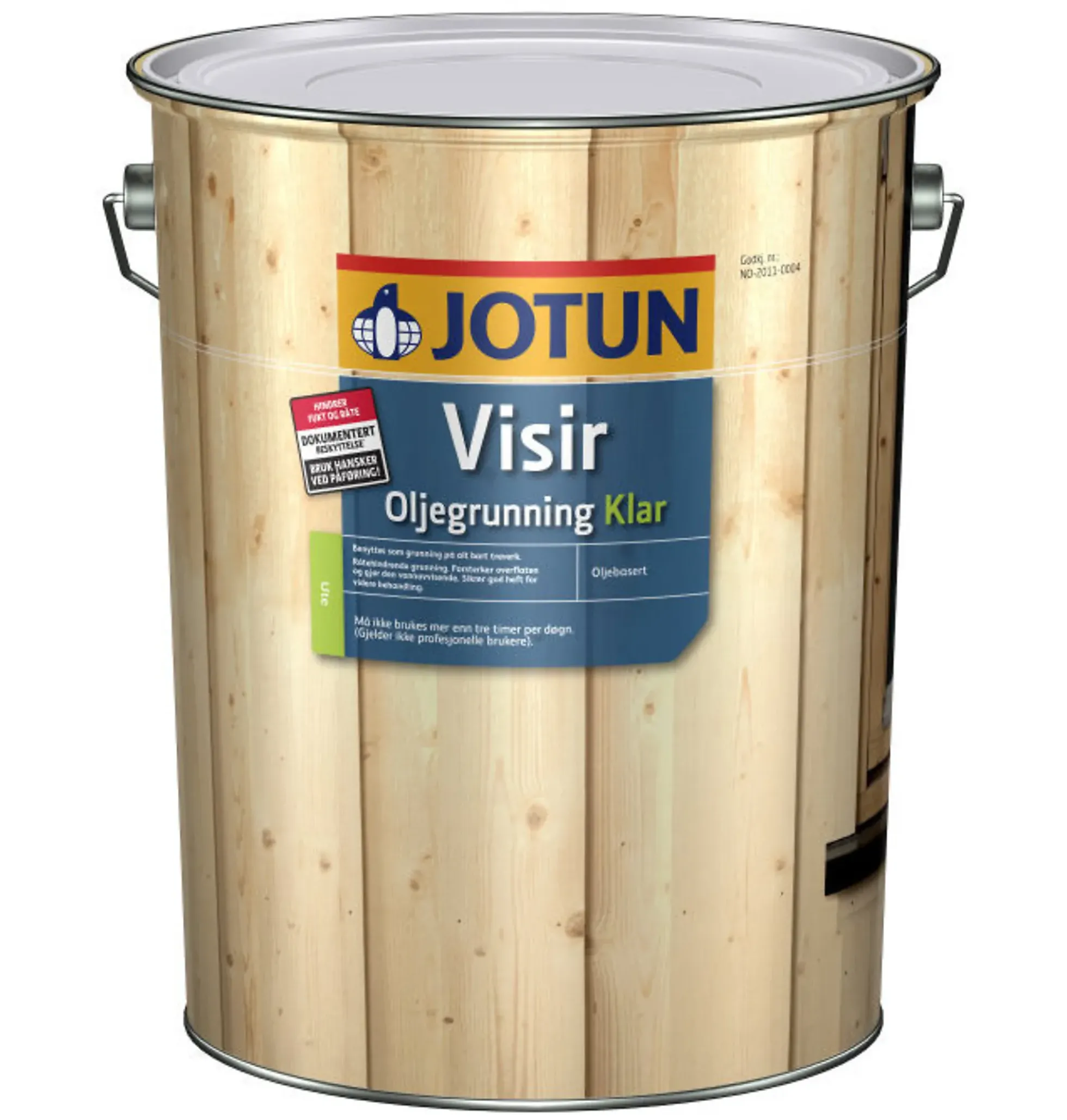Visir oljegrunning klar 10l