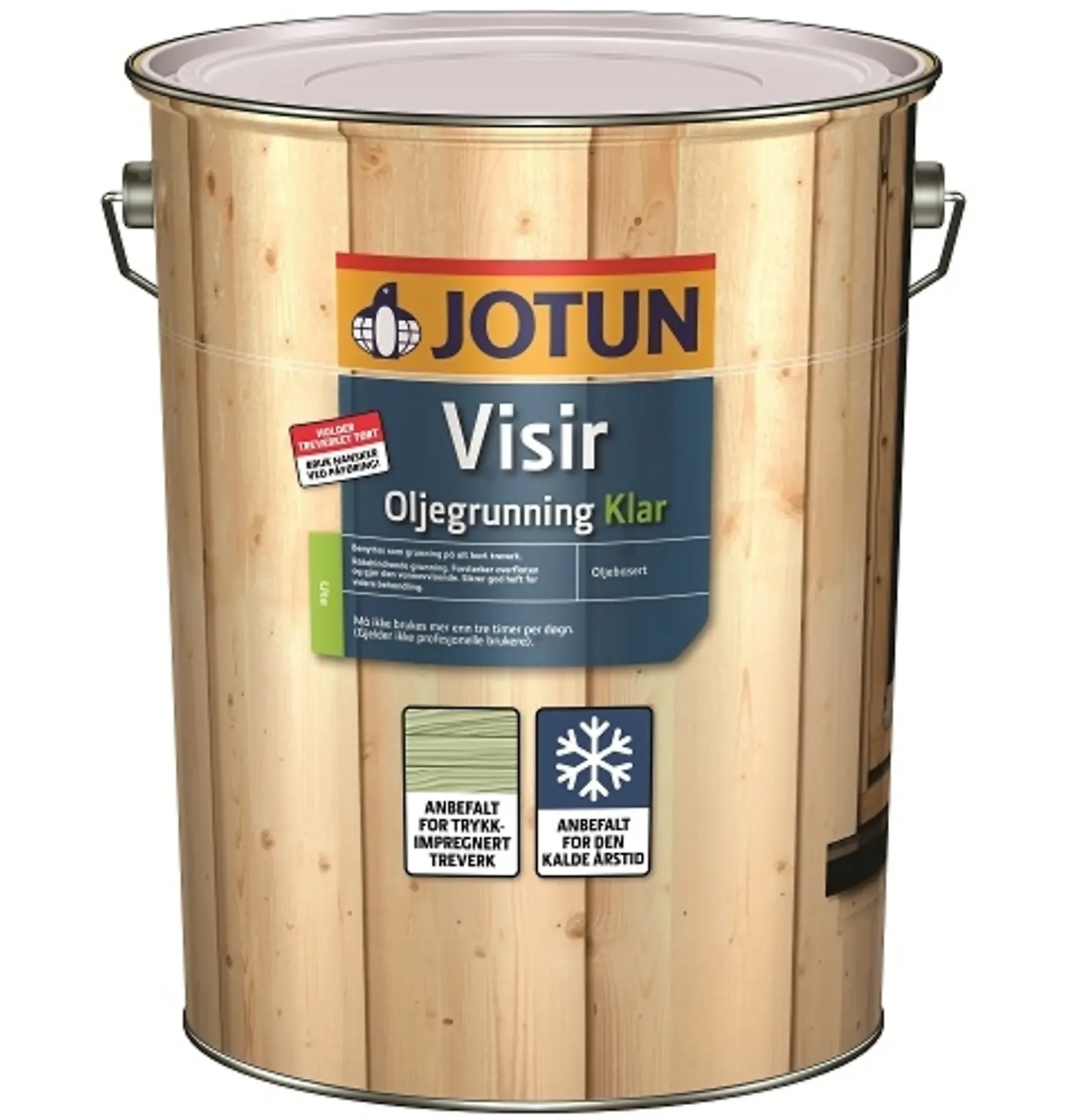Visir oljegrunning klar 10l