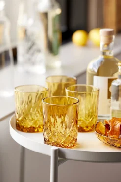 Whiskyglass Sorrento Amber 32cl 4stk