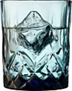 Whiskyglass Sorrento Blå 32cl 4stk