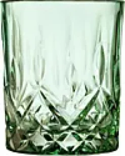 Whiskyglass Sorrento Grønn 32cl 4stk