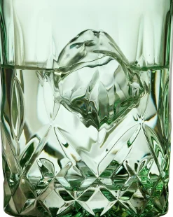 Whiskyglass Sorrento Grønn 32cl 4stk