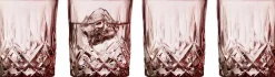 Whiskyglass Sorrento Rosa 32cl 4stk