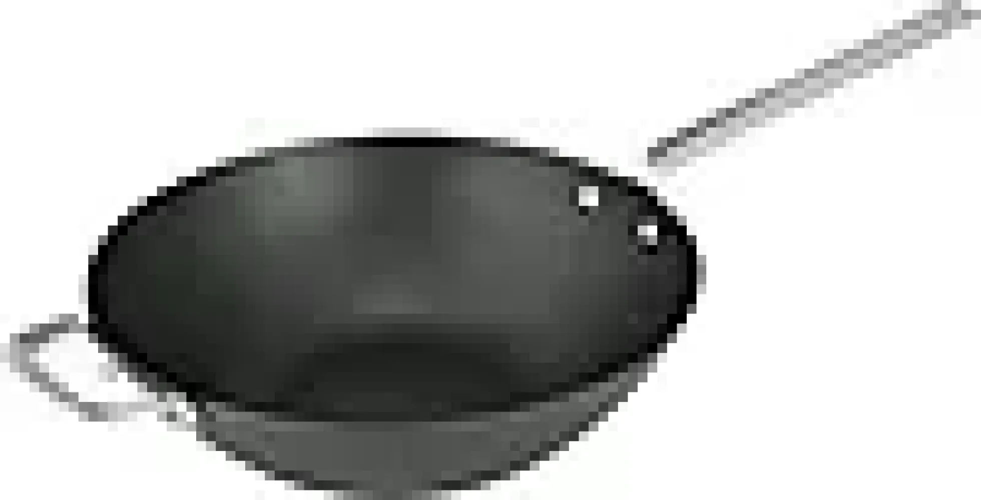 Wokpanne 30cm Black Iron